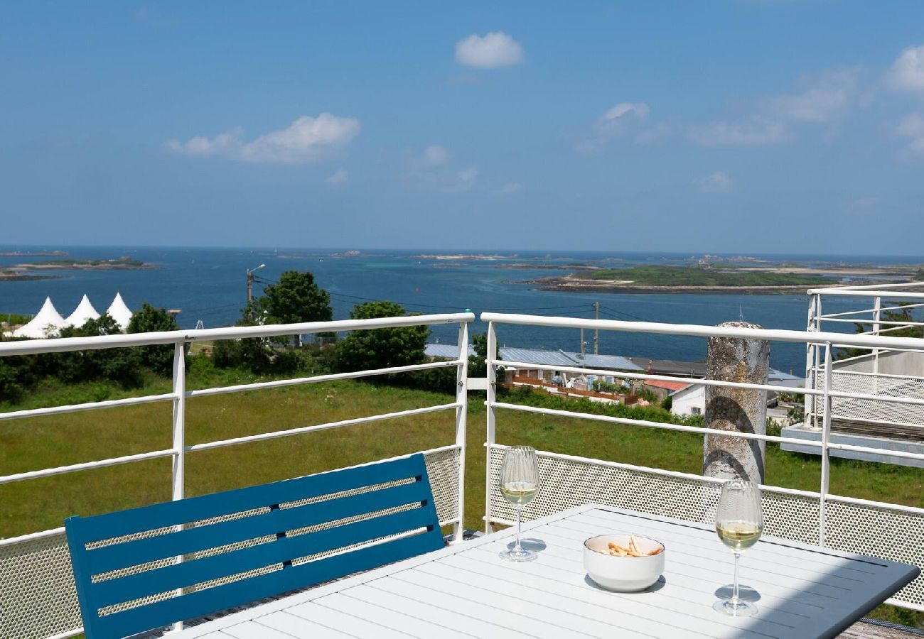 Ferienwohnung in Landéda - LA VUE DES ANGES